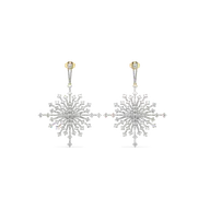 Afterlight Bloom - Pure Gold Lab Diamond Drop Earrings thumbnail 1