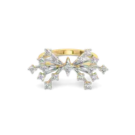 Afterlight Bloom - Pure Gold Lab Diamond Ring thumbnail 3