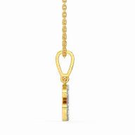 All About A - Lab Diamond Alphabet Pendant thumbnail 3