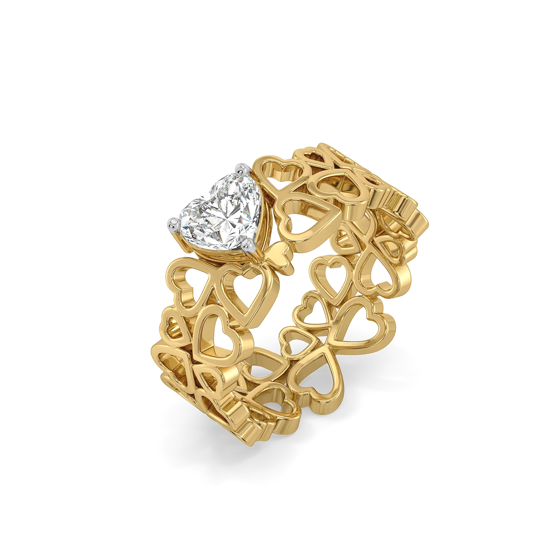 All My Hearts - Lab Diamond Ring — image 1