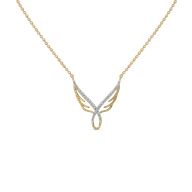 Angel's Embrace - Lab Diamond Necklace thumbnail 1