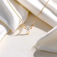 Angel's Embrace - Lab Diamond Necklace thumbnail 3