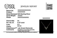 Angel's Embrace - Lab Diamond Necklace thumbnail 7
