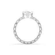 Antique Heart - Lab Diamond Ring thumbnail 3