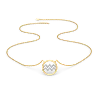 Aquarius Flow - Lab Diamond Necklace thumbnail 2