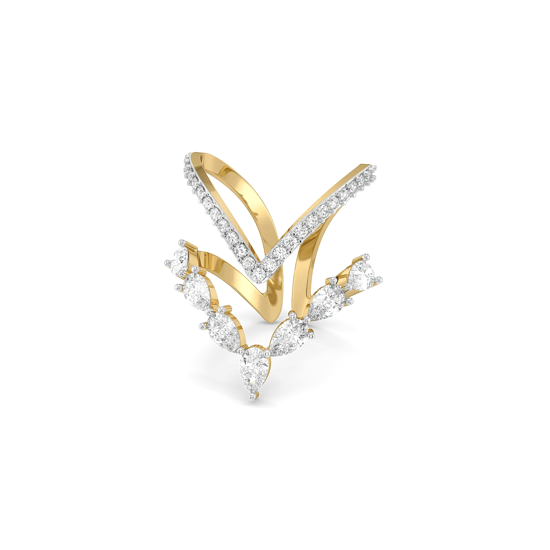 Arcline - Lab Diamond Cocktail Ring — image 1