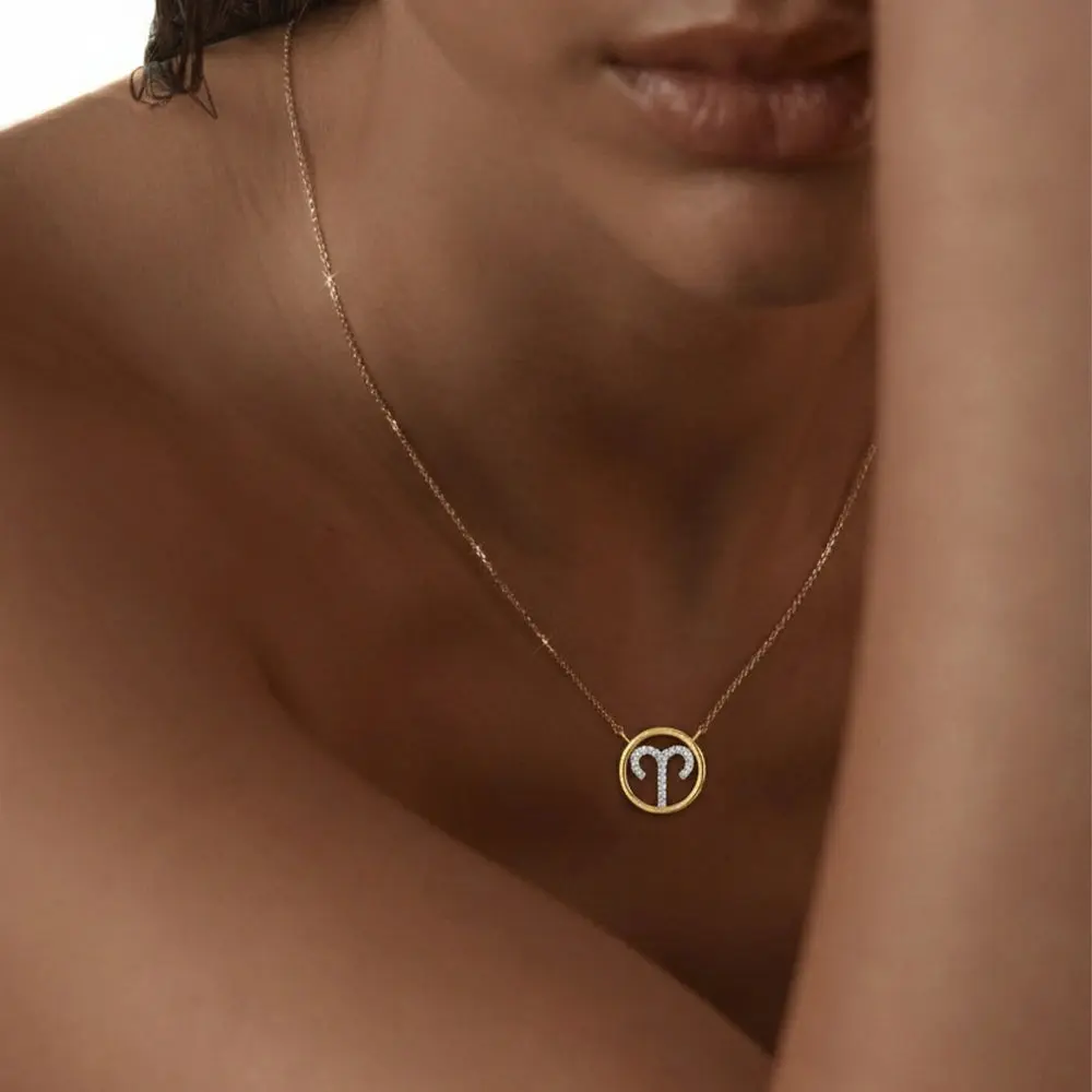 Aries Ember - Lab Diamond Necklace — image 1