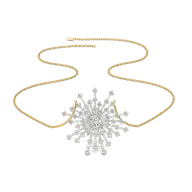 Aurora Strike - Pure Gold Lab Diamond Necklace thumbnail 4