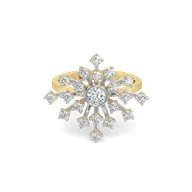Aurora Strike - Pure Gold Lab Diamond Ring thumbnail 3