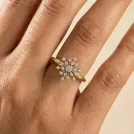 Aurora Strike - Pure Gold Lab Diamond Ring thumbnail 4
