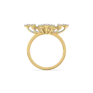 Aurora Strike - Pure Gold Lab Diamond Ring thumbnail 5