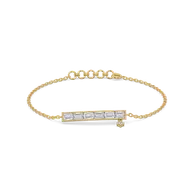 Baguette Brilliance - Lab Diamond Bracelet thumbnail 1