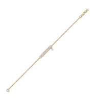 Baguette Brilliance - Lab Diamond Bracelet thumbnail 3
