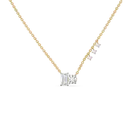 Baguette Brilliance - Lab Diamond Necklace thumbnail 1
