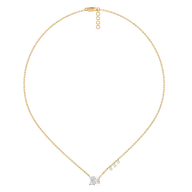 Baguette Brilliance - Lab Diamond Necklace thumbnail 4