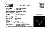 Baguette Brilliance - Lab Diamond Necklace thumbnail 5