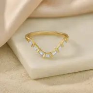 Baguette Brilliance - Lab Diamond Ring thumbnail 2