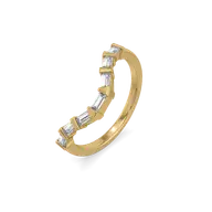 Baguette Brilliance - Lab Diamond Ring thumbnail 3