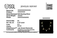 Beating Heart - Lab Diamond Charm Necklace thumbnail 8