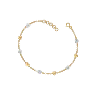 Beating Heart - Lab Diamond Station Bracelet thumbnail 4