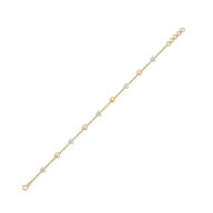 Beating Heart - Lab Diamond Station Bracelet thumbnail 5