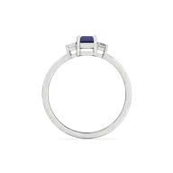 Blue Brilliance - Lab Diamond Ring thumbnail 3