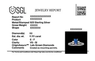Blue Brilliance - Lab Diamond Ring thumbnail 4