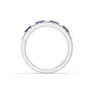 Blue Sapphire Soiree - Lab Diamond Fashion Ring thumbnail 6