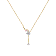 Blush Bouquet - Lab Diamond Necklace thumbnail 2