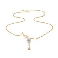 Blush Bouquet - Lab Diamond Necklace thumbnail 3
