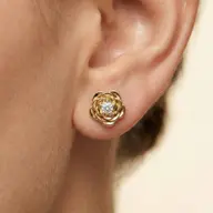 Blush Rosé - Lab Diamond Solitaire Earrings thumbnail 2