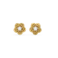 Blush Rosé - Lab Diamond Solitaire Earrings thumbnail 3