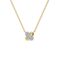Bold Aura - Lab Diamond Necklace thumbnail 1