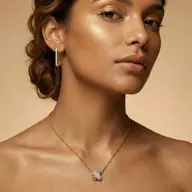 Bold Aura - Lab Diamond Necklace thumbnail 2