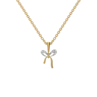 Bow Blush - Lab Diamond Necklace thumbnail 1