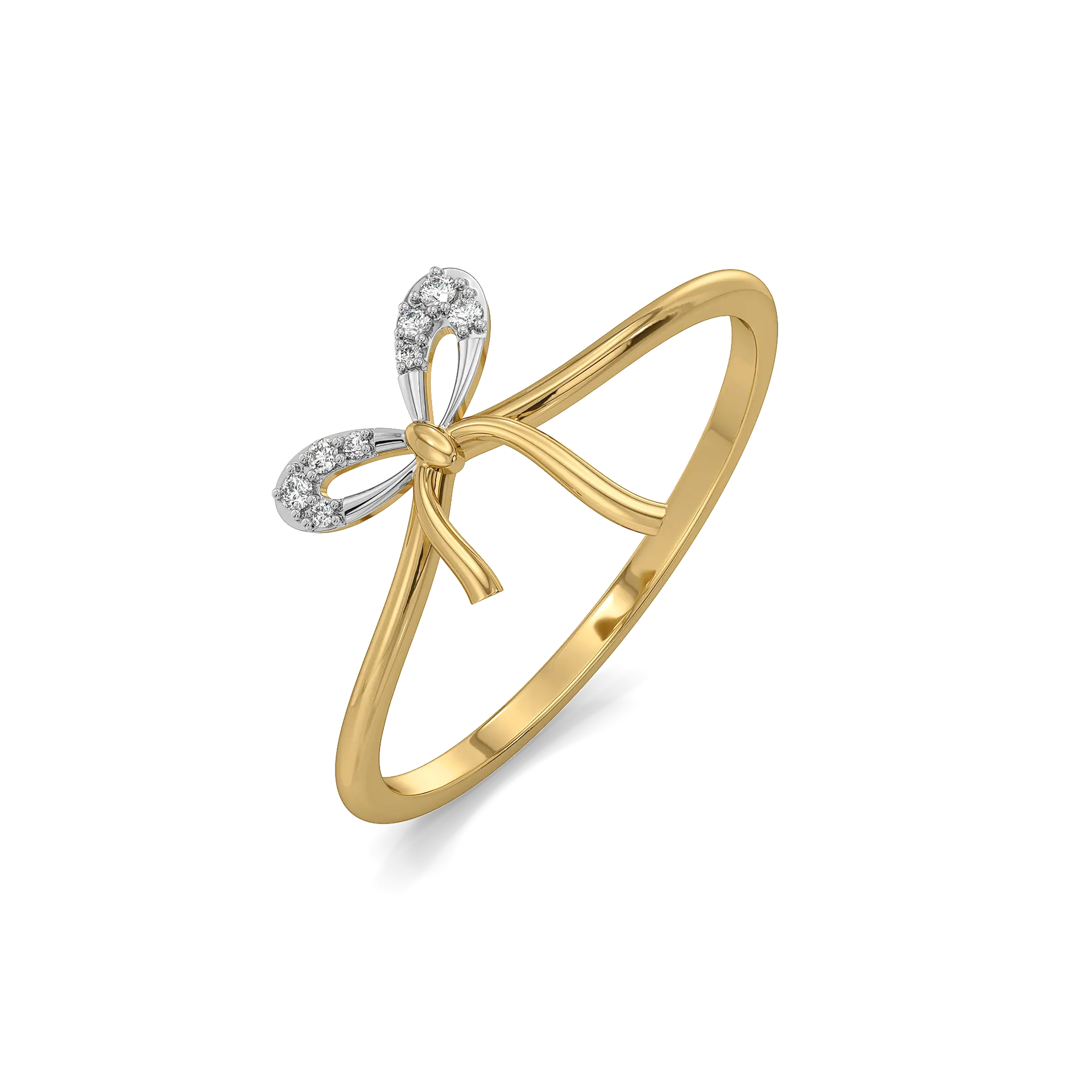 Bow Blush - Lab Diamond Ring