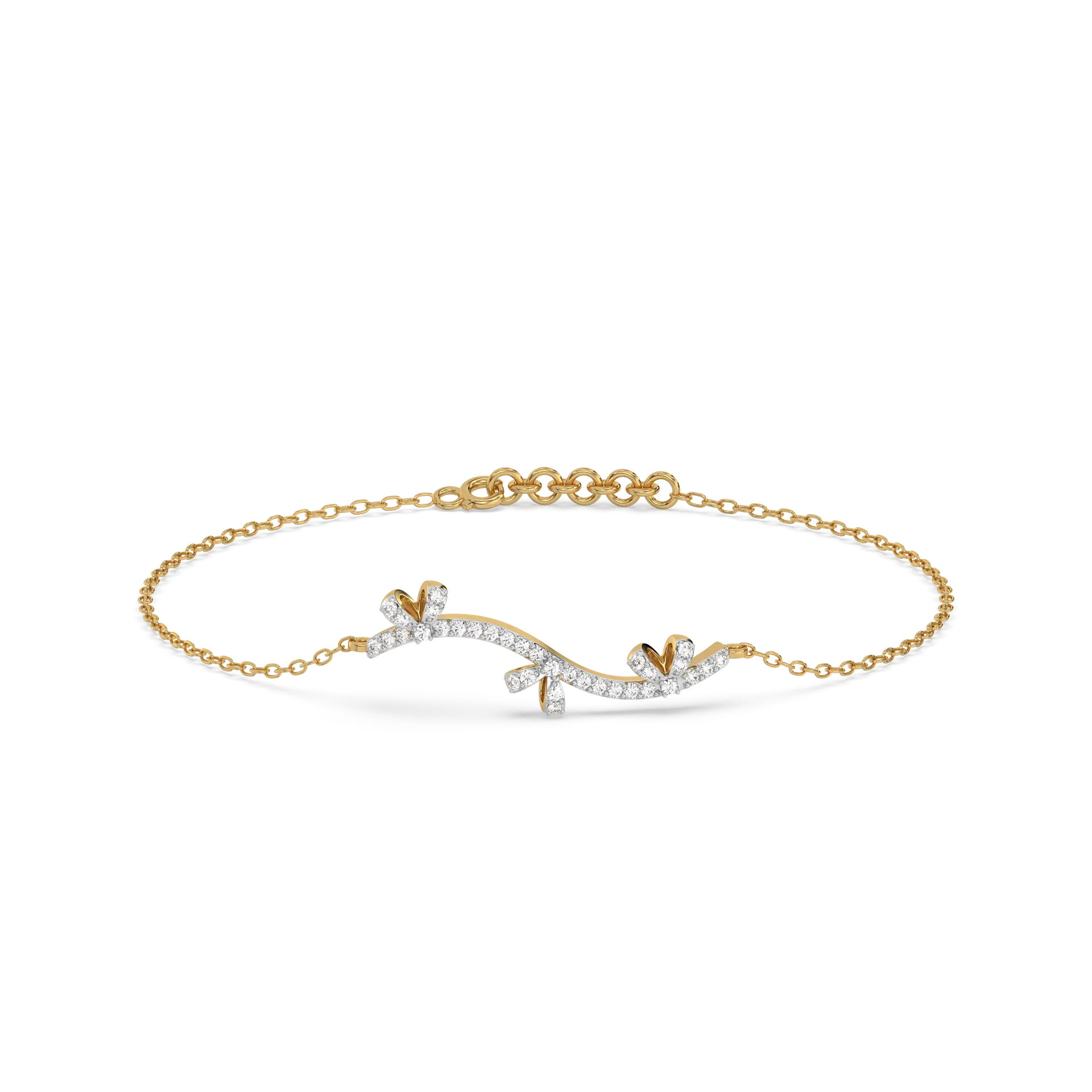 Bow-tiful Bliss - Lab Diamond Bracelet — image 1