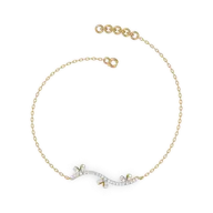 Bow-tiful Bliss - Lab Diamond Bracelet thumbnail 4
