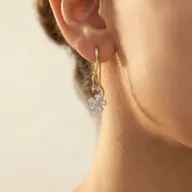Branch of Bloom - Lab Diamond Drop Earrings thumbnail 1