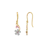 Branch of Bloom - Lab Diamond Drop Earrings thumbnail 5