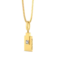 Built in Layers - Lab Diamond Men's Pendant thumbnail 3