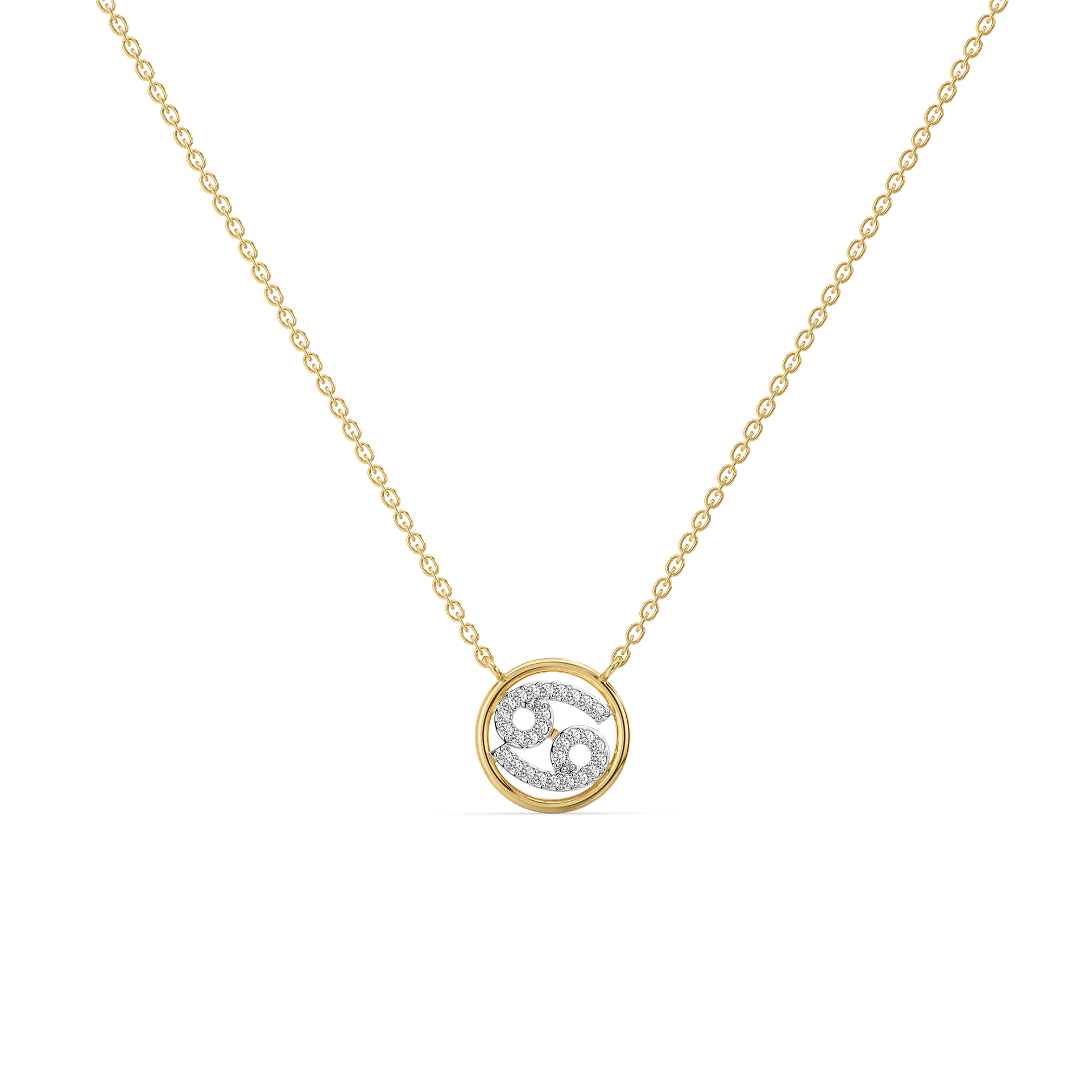 Cancer Moon - Lab Diamond Necklace — image 1