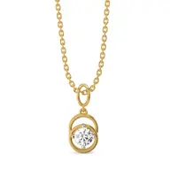 Celeste Dew - Pure Gold Lab Diamond Pendant thumbnail 4