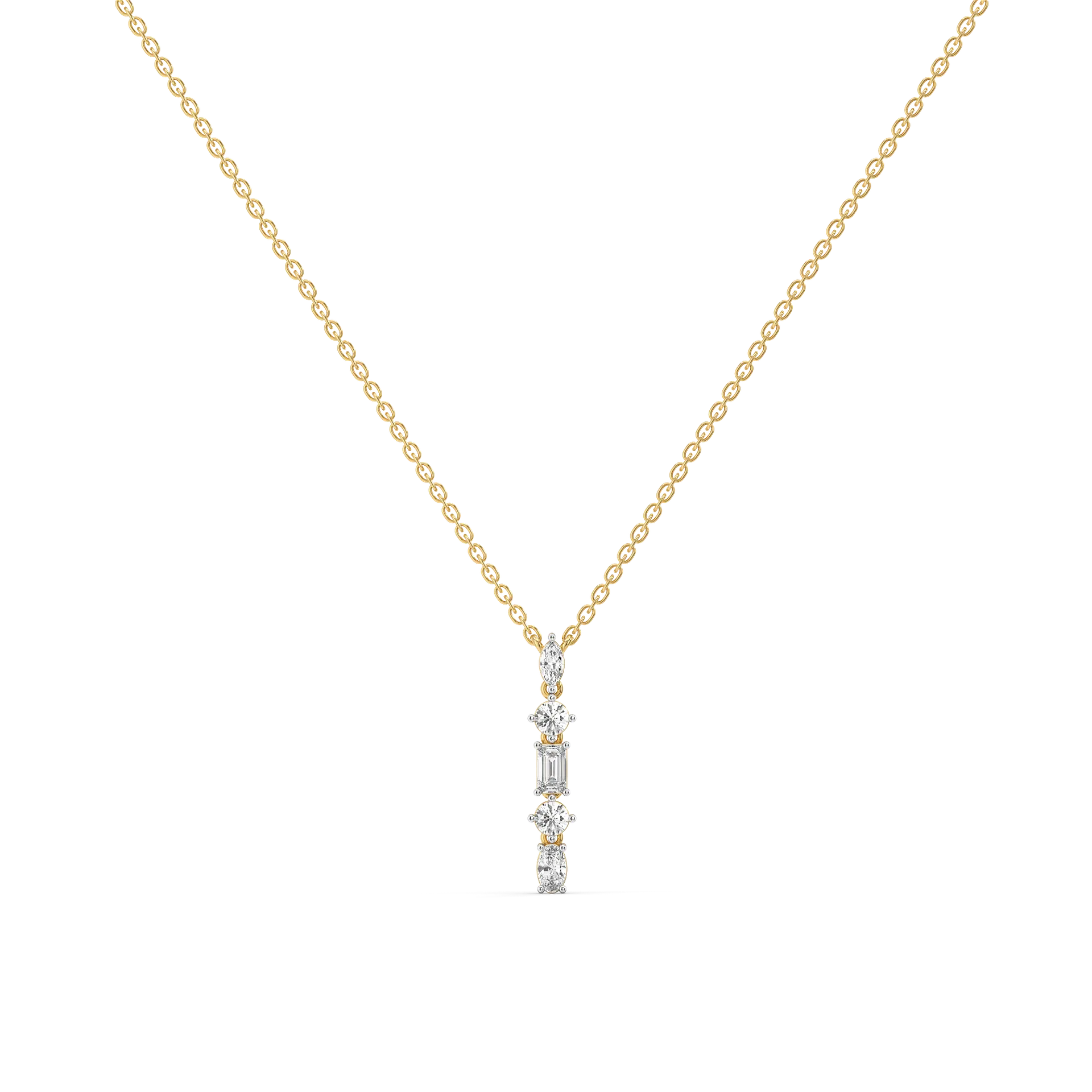 Celestial Line - Lab Diamond Necklace