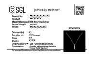 Celestial Line - Lab Diamond Necklace thumbnail 4