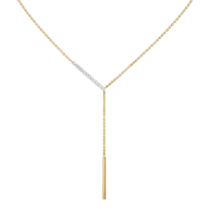 Cera Lariat - Lab Diamond Necklace thumbnail 1