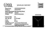 Cera Lariat - Lab Diamond Necklace thumbnail 7