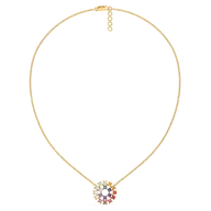 Chromatic Loop - Lab Diamond Necklace thumbnail 5