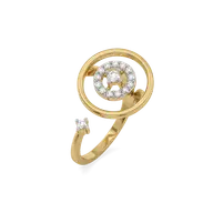 Circle of Dazzle - Lab Diamond Cocktail Ring thumbnail 1