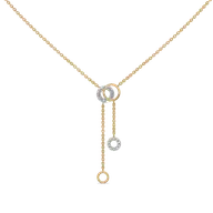 Circle of Dazzle - Lab Diamond Necklace thumbnail 1